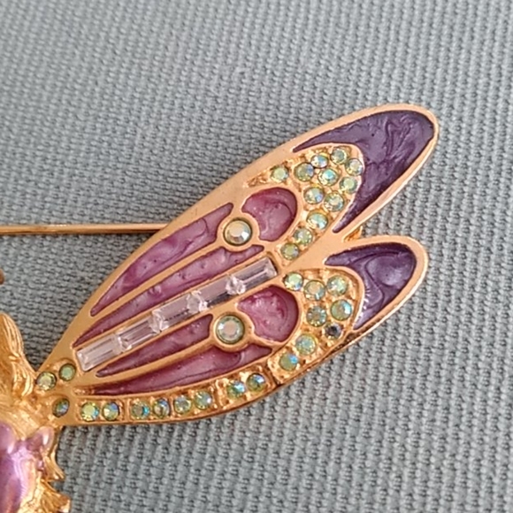 ✨HOST PICK✨ KIRKS FOLLY DRAGONFLY FAIRY PIN - Picture 4 of 7